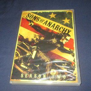 Sons of Anarchy: The Complete Second Season (DVD, 2010, 4-Disc Set) (unopened)